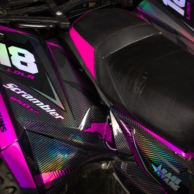 Polaris Scrambler Carbon Racer