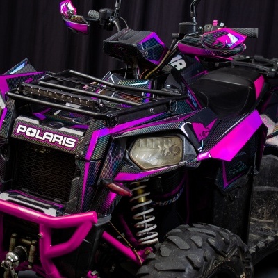 Polaris Scrambler Carbon Racer