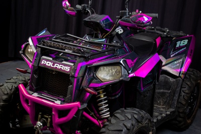 Polaris Scrambler Carbon Racer