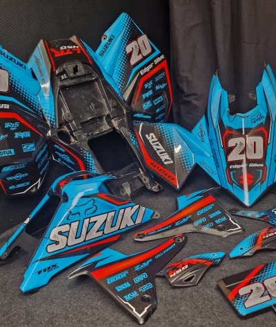 Aplicação Kit gráfico Quad / ATV / Moto 4