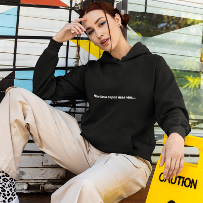 Não tava capaz mas vim...