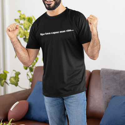 Não tava capaz mas vim...