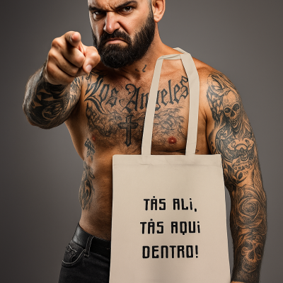 Tás ali, tás aqui dentro!