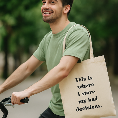 This is where I store my bad decisions.