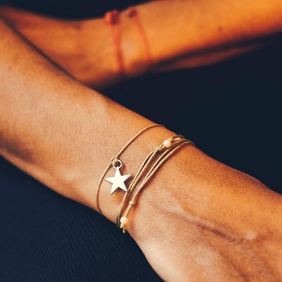 Pulseira 4 voltas Estrela