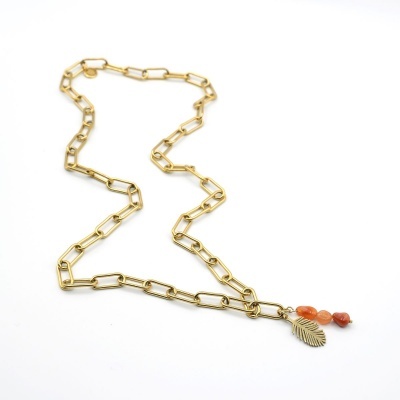 Corrente Folha & Cornalina