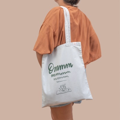 Tote Bag OM [Light Grey]
