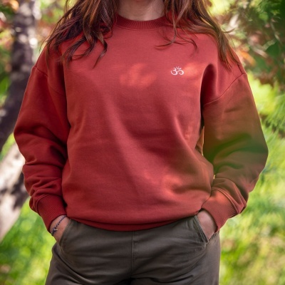 Sweatshirt OM | Tijolo