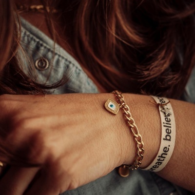 Pulseira Corrente Olho