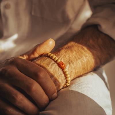 Pulseira Men - Ásia [bege]