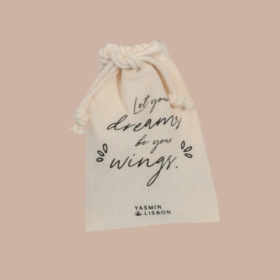 Bolsa Mantra "Let your dreams be your wings" 