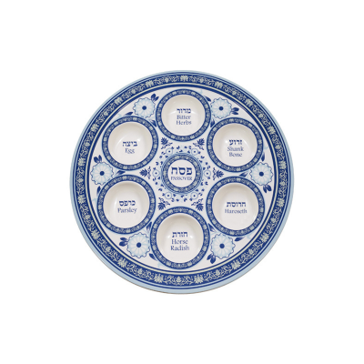 Prato de Melamina Keará 35cm - Azul