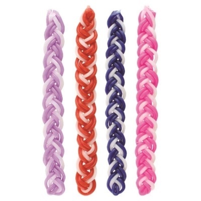 Vela de Havdalá 30 cm - Elegante e Multicolorida