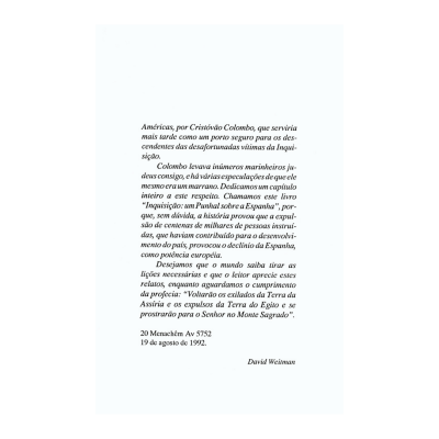 Inquisição, Um Punhal Sobre a Espanha