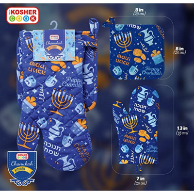 Conjunto de Luva e Pega - Chanucá