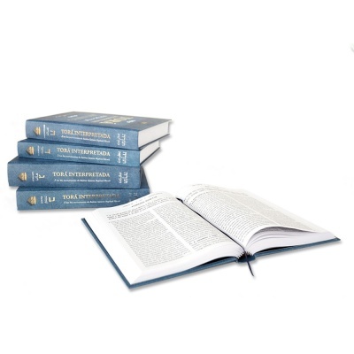 Torá Interpretada (5 volumes) - À luz dos ensinamentos do Rabino Samson Raphael Hirsch