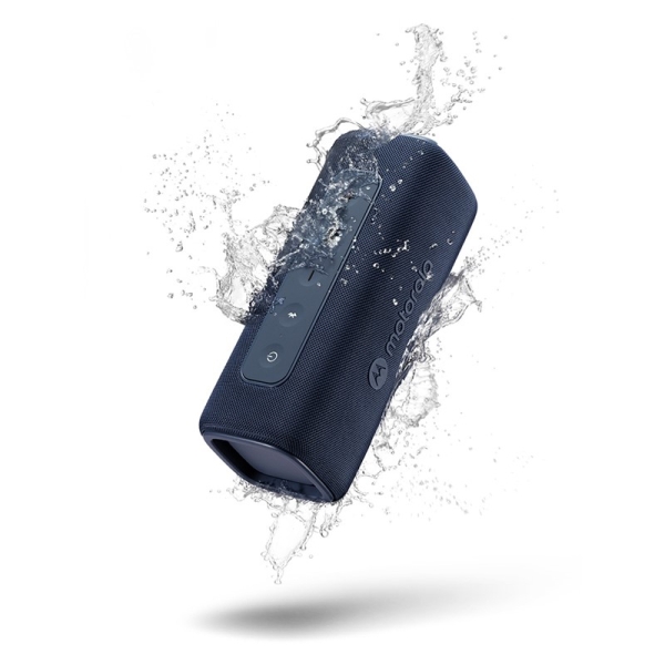 Coluna Motorola ROKR 600 portátil - 30 W - Bluetooth 5.3 - IP67 - 12 horas de autonomia - Cor azul Coluna Motorola ROKR 600 portátil - 30 W - Bluetooth 5.3 - IP67 - 12 horas de autonomia - Cor azul