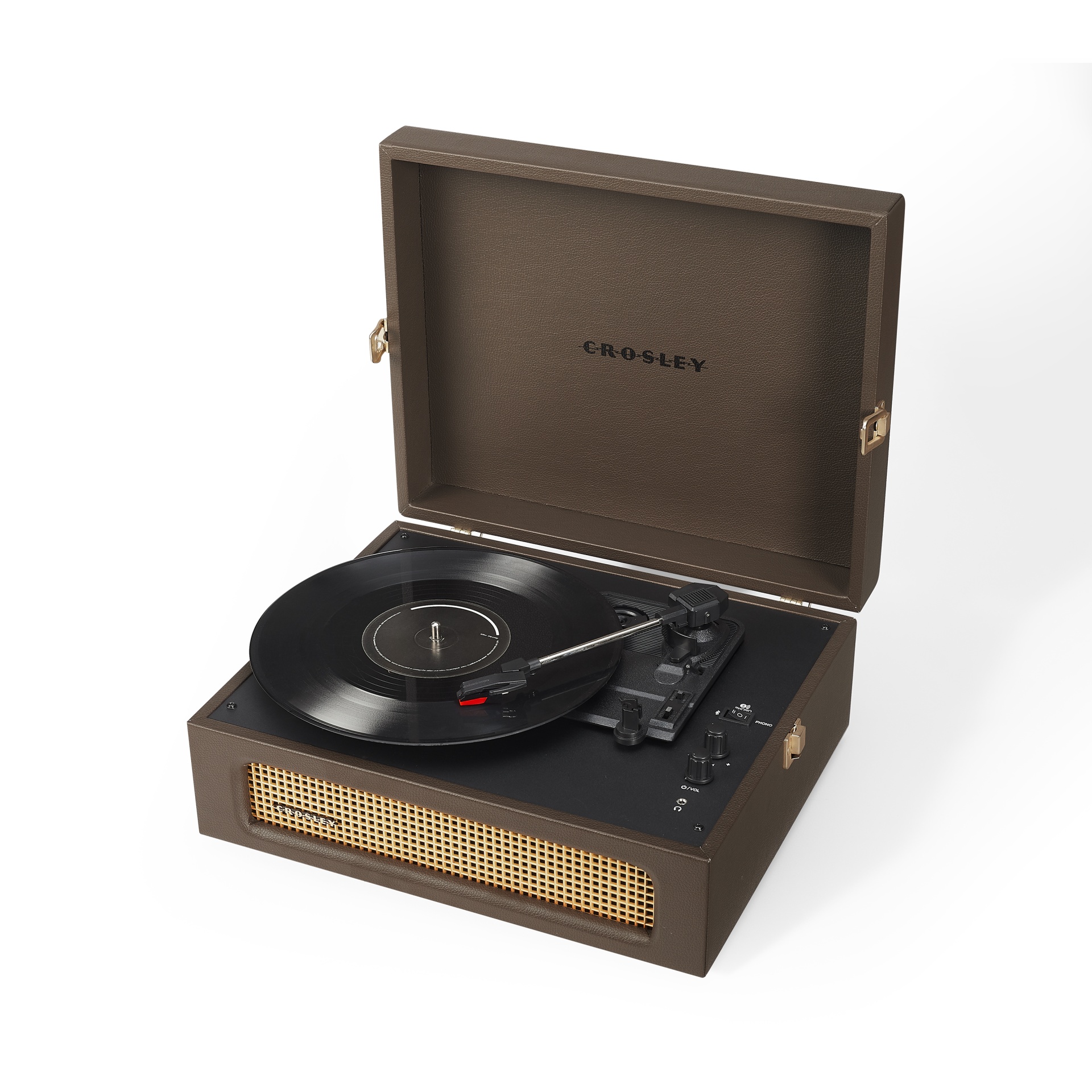 Gira-discos Crosley Voyager Cocoa Gira-discos Crosley Voyager Cocoa