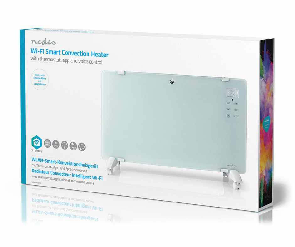 Conforto e Controlo Inteligente: Apresentamos o Aquecedor de Convecção SmartLife Nedis Conforto e Controlo Inteligente: Apresentamos o Aquecedor de Convecção SmartLife Nedis