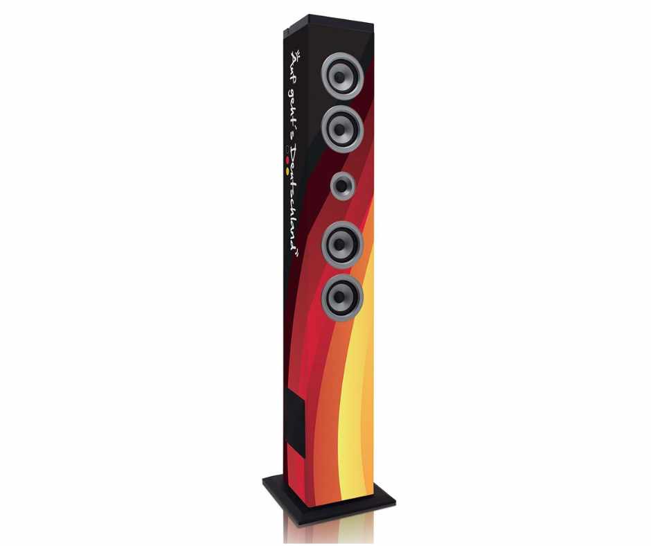 Coluna com Bluetooth, rádio FM PLL, USB e leitor SD - Deutschland Coluna com Bluetooth, rádio FM PLL, USB e leitor SD - Deutschland