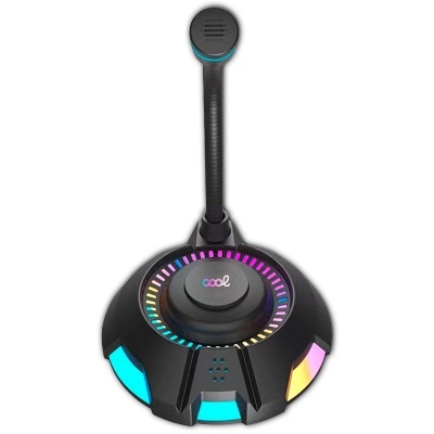 Cool | Microfone Gaming USB Led RGB