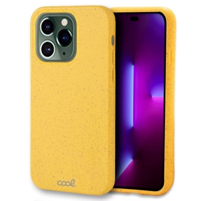 Cool | Capa COOL para iPhone 14 Pro Eco Biodegradável Amarelo