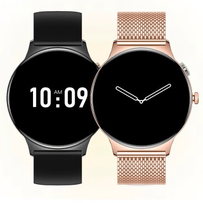 Smartwatch COOL Ultrathin + 2 Correias (AMOLED, Chamadas, Desporto Saúde) Rosa