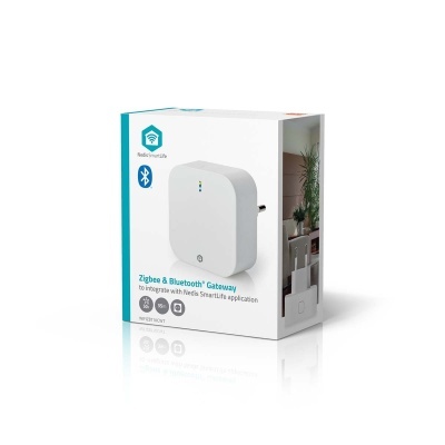 Gateway SmartLife Bluetooth® / Zigbee 3.0 Nedis| 50 dispositivos | Alimentação eléctrica