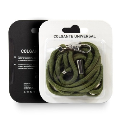 Cool | Cordão Pendurado Universal COOL com Cartão para Smartphone Verde