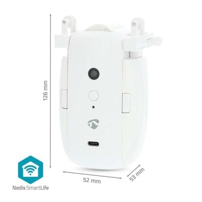 SmartLife Curtain Robot I Rail / U Rail | Cortinas / Drapes | Alimentado por bateria / Alimentado por USB | 4000 mAh | Bluetooth® | Branco SmartLife Curtain Robot I Rail / U Rail | Cortinas / Drapes | Alimentado por bateria / Alimentado por USB | 4000 mAh | Bluetooth® | Branco