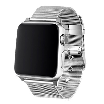 Cool | Pulseira COOL p/ Apple Watch Series 1 / 2 / 3 / 4 / 5 / 6 / 7 / 8 / SE (38 / 40 / 41 mm) Metal Prata