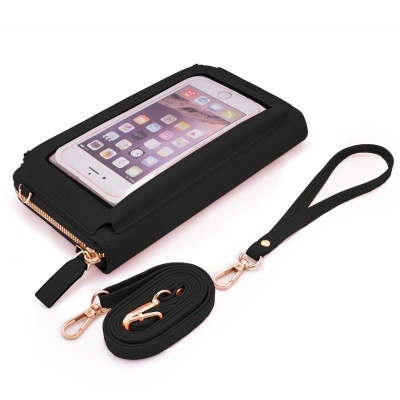 Cool | Carteira Universal com bolsa para smartphone de até 6,7 pol. Preto