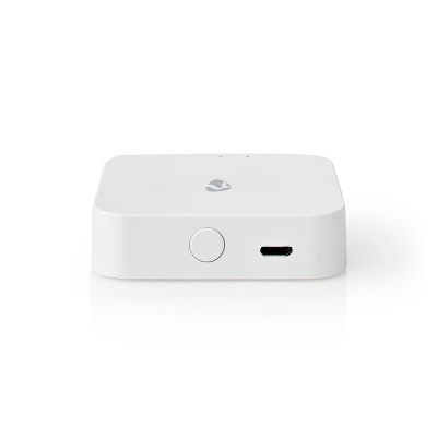 Nedis | Wi-Fi / Zigbee | 40 Dispositivos | Alimentado por USB | Android™ & iOS | Branco Nedis | Wi-Fi / Zigbee | 40 Dispositivos | Alimentado por USB | Android™ & iOS | Branco