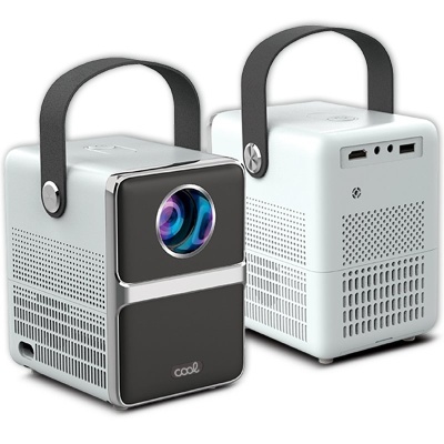 Cool | Projetor compacto 2500 lúmens COOL Star alto-falante integrado 10W + HDMI / USB + espelho Wifi