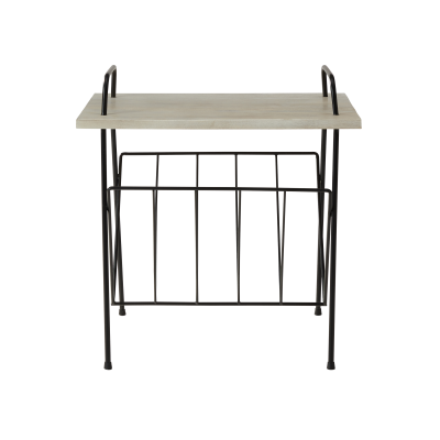 Crosley Wilshire – Suporte Artístico para Discos de Vinil em Madeira de Manga e Ferro Crosley Wilshire – Suporte Artístico para Discos de Vinil em Madeira de Manga e Ferro