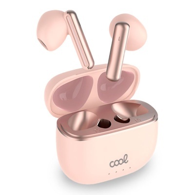 Cool | Auriculares estéreo Bluetooth Dual Pod Earbuds COOL Gen Rosa