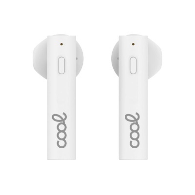 Cool | Auriculares estéreo Bluetooth Dual Pod sem fio TWS COOL Solar Branco