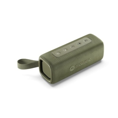 Coluna Motorola ROKR 600 portátil - 30 W - Bluetooth 5.3 - IP67 - 12 horas de autonomia - Cor verde Coluna Motorola ROKR 600 portátil - 30 W - Bluetooth 5.3 - IP67 - 12 horas de autonomia - Cor verde