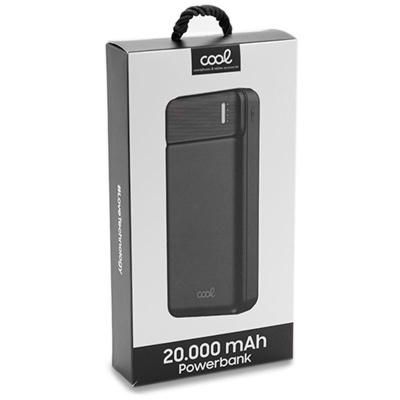 Power Bank COOL 20.000 mAh – Carregamento Rápido e Potente em Qualquer Lugar