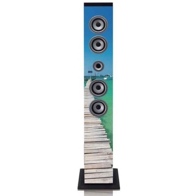 Coluna com Bluetooth, rádio FM PLL, USB e leitor SD - Sea