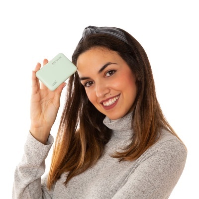 Cool | Bateria Externa Power Bank 5000 mAh COOL Leather Verde