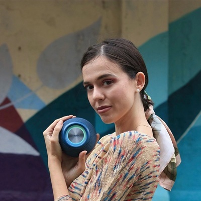 Cool | Coluna Universal Music Bluetooth 6W COOL Azul