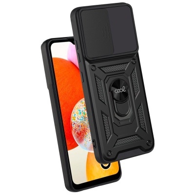 Cool | Capa para Samsung A145 Galaxy A14 / A14 5G Hard Ring Preto