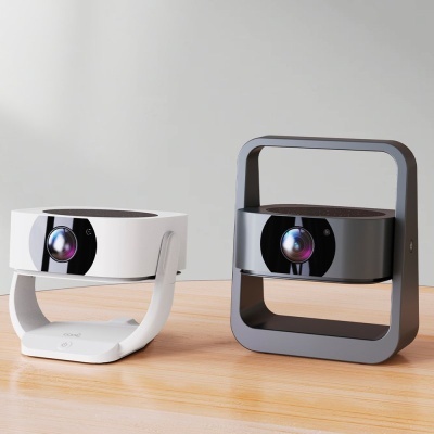 Projetor compacto 3500 lúmenes COOL Onix Altifalante integrado + HDMI / USB + Wi-Fi Mirror (branco)