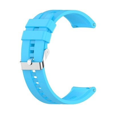 Cool | Pulseira Universal 22mm Amazfit GTR / Stratos / Huawei / Samsung / COOL Elite Rubber Azul Claro