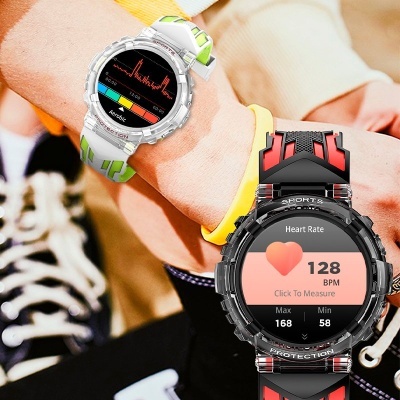 Smartwatch COOL Clever Silicone Negro (Chamadas, Desporto, Saúde)