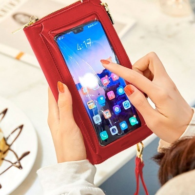 Cool | Carteira Universal com bolsa para smartphone de até 6,7 pol. Vermelho Cool | Carteira Universal com bolsa para smartphone de até 6,7 pol. Vermelho