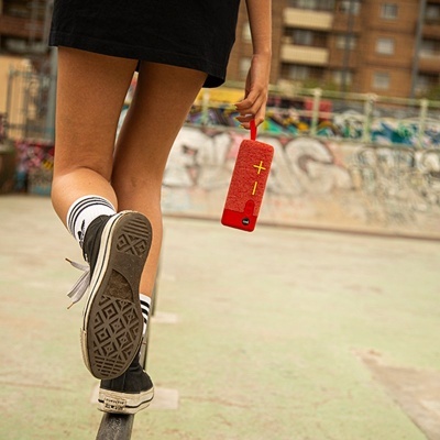 Cool | Coluna universal para música Bluetooth COOL 10 W baixo Vermelho