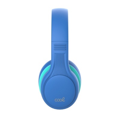 Cool | Auscultadores Estéreo Bluetooth Infantis Kids Azul (Volume Máximo Limitado)