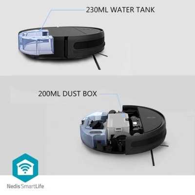 Aspirador robô Nedis SmartLife - Aleatório - Wi-Fi